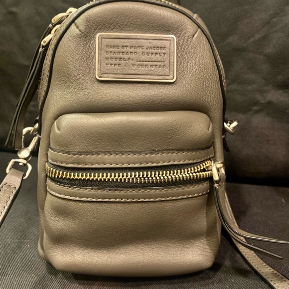 domo biker mini backpack crossbody Marc by Marc Jacobs Domo Biker Dgrad Studded Backpack - Black Backpacks,  Handbags - WMA21183